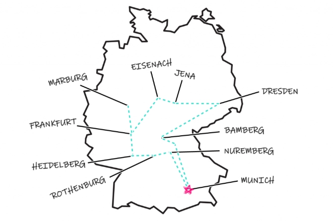 Germany travel plan