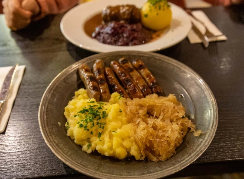 Traditional German food Traditional German food