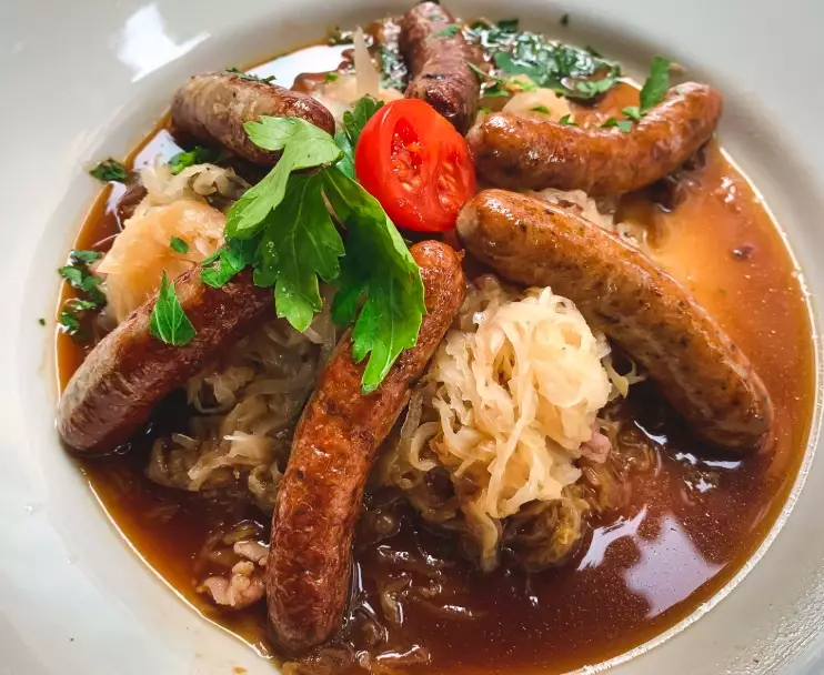 Authentic German cuisine Authentic German cuisine