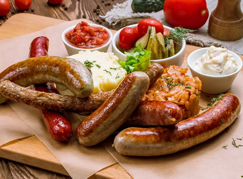 Authentic German cuisine Authentic German cuisine