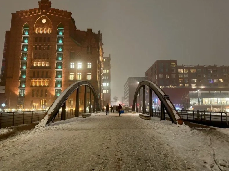 visit Hamburg or Berlin