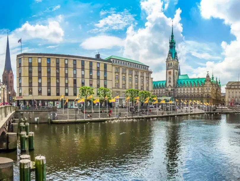 walkable city Hamburg