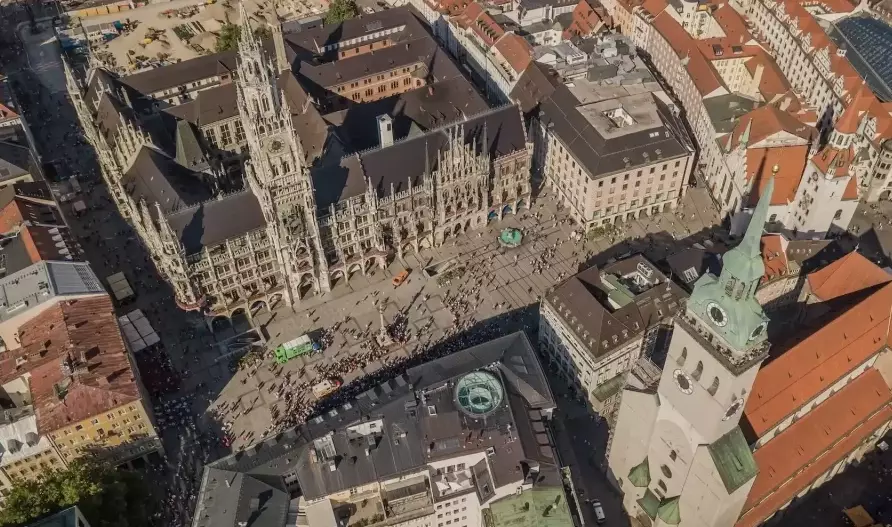 Munich pedestrian friendly