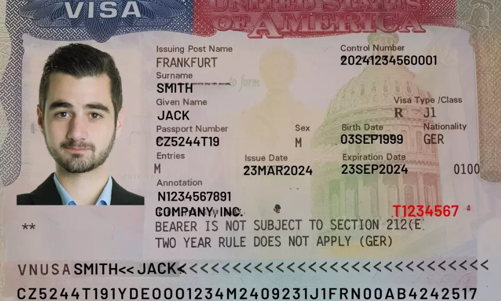 US citizen visa Germany