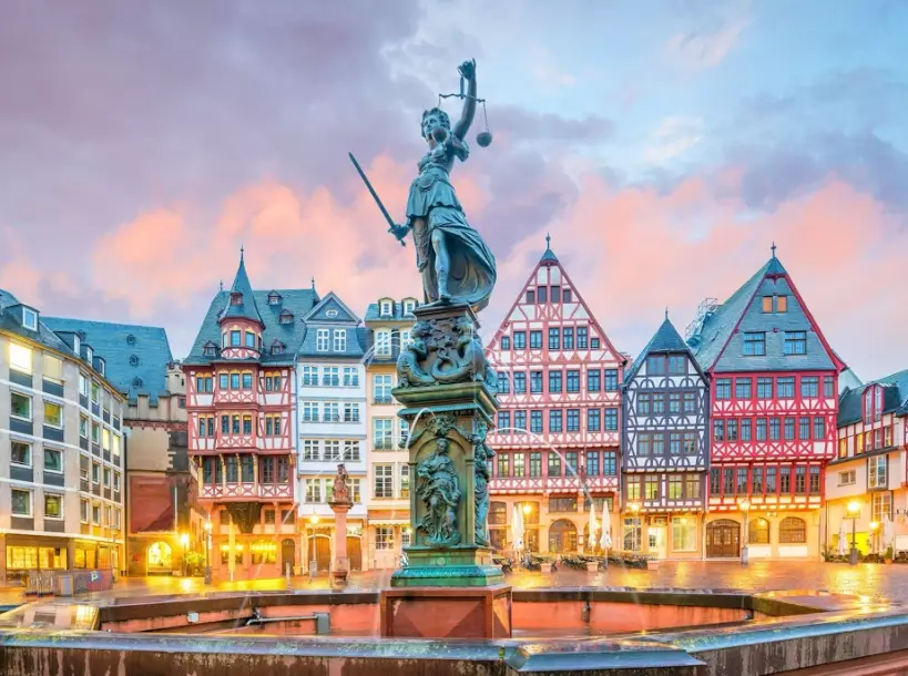 budget trip Frankfurt